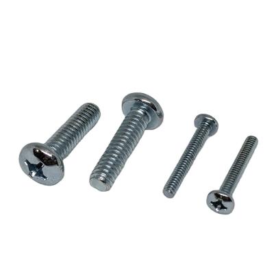 China Pan Machine Screw Pan Head Phillips Cross Stainless Steel for sale