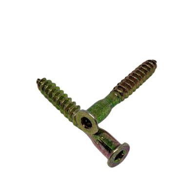 China M5Confirmat Flat Steel Screw Flat Head Galvanized Furniture Screw for sale