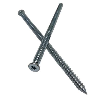 China M7.5 Window Frame Screw Flat Tapping Concrete Screw Galvanized for sale