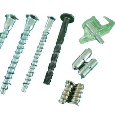 China Flat Hex Socket Furniture Confirmat Screw For M7x50 M6.3x50 for sale