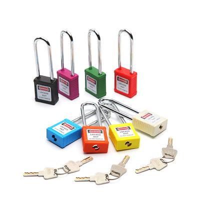 China Likewise Keyed Safety Industrial Padlock With 6*76MM Stainless Steel Shackle For Industrial Lockout Tagout BD-G120 for sale