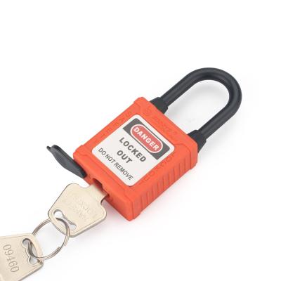 China Industrial Steel Locked Same and Master Locked Safety Dustproof Padlock at Lockout Tagout Equipment Overhaul for sale