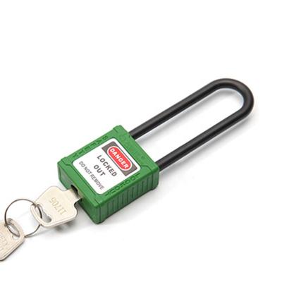 China BOZZYS 76mm Security Nylon Plastic Padlock With Master Keys To Lockout-tagout Equipment BD-G134 Overhaul for sale