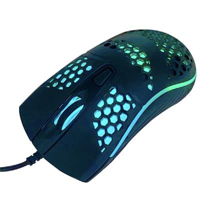 China Best Sale 4D Gaming Entry Version Gaming Mouse Rainbow Flow Backlight Optical Mouse With Window Color Box For Computer Gamer for sale