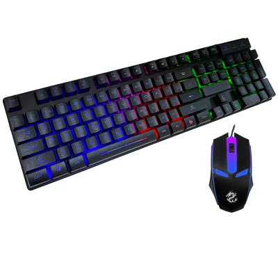 China For 2021 Wholesale Gaming Gaming Keyboard And Mouse Combo Set For Gamer For PC Computer Laptop for sale