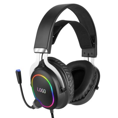 China Super Bass 3.5mm Earphone Jack RGB E-sports Gaming Headset Earbuds With RGB Light for sale