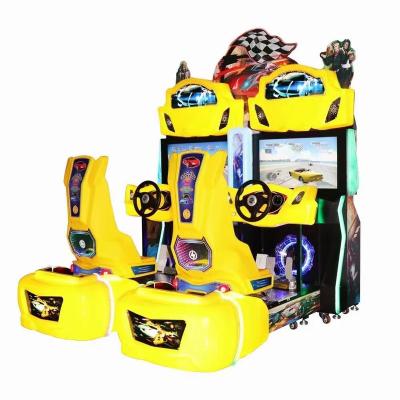 China Coin Operated Arcade Machine Exceeded Hardware Car Racing Games + Tempered Glass Amusement Commercial Arcade Games Coin Operated for sale