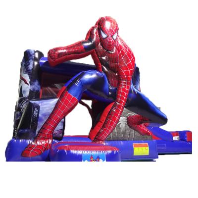 China Hot Sale Inflatable Spider Man Jumper Driveway Playground Bouncy Castle Indoor Or Outdoor Commercial Bouncer For Kids for sale