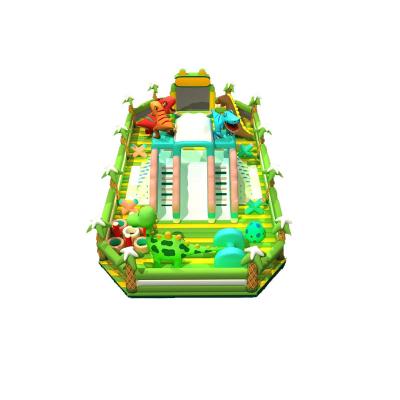 China Popular Commercial Indoor Or Outdoor Playground Christmas Trampoline Bouncy Castle Kids Inflatable Bouncer for sale