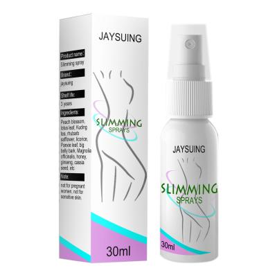 China Jaysuing Slimming Weight Loss Spray Speed ​​Up Fat Burning Lotion Anti Cellulite Ginger Slimming Spray for sale