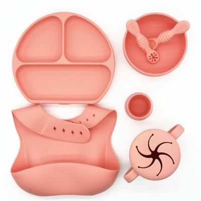 China Hot Selling BPA Baby Silicone The Latest Waterproof Silicone Free Hot Bib Can Be Customized Printing Baby Bib Wholesale for sale