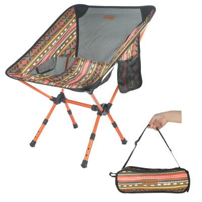 China With Pockets Ultralight Outdoor Premium Portable Camping Lawn Folding Camping Chairs With Cup Holder for sale