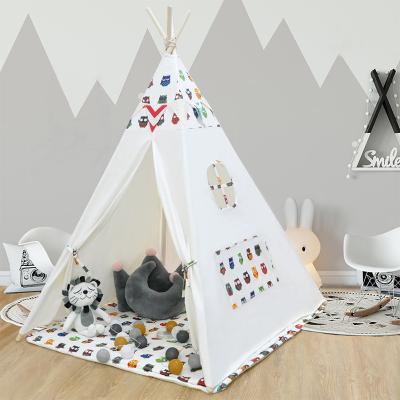 China 2020 Children's Toy 2020 Soft Foldable Indian Play House Tent Portable Kids Play Tent for sale