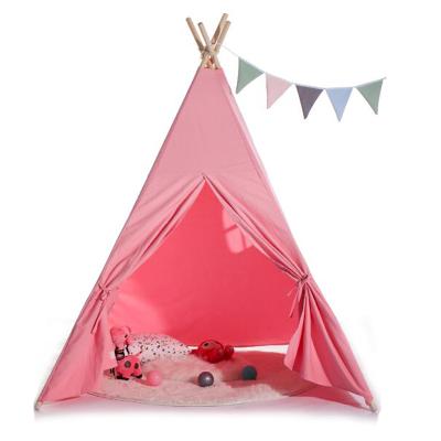 China Sports Toy 100% Cotton Indoor Indian Teepee Tent Kids Play Tent Teepee Tent For Kids for sale