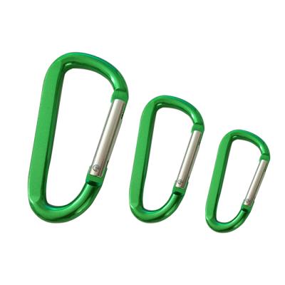 China Retail Industry Small Carabiner Clips Aluminum Hook 5 Mm Metal Hook for sale