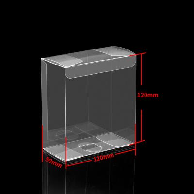 China Recyclable Mini MOQ Clear Plastic PVC Packaging Boxes High Transparent PET RPET Plastic Retail Packaging Box environmental protection for sale