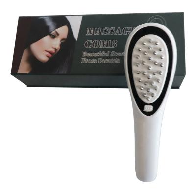 China Comfortable Wholesale Head Vibration Massager Electric Infrared Laser Hair Comb For Hair Growth Comb for sale