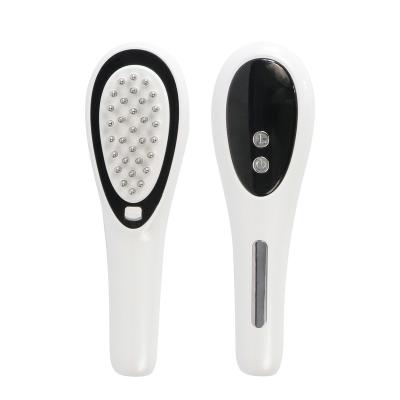 China Comfortable Head Scalp Massager Comb Anti Hair Electric Toilet Tools Treatment Oil Bottle Brush Hair Growth Care Massage Comb for sale