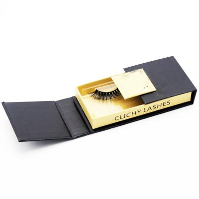 China lasting 3d mink grafting eyelash with gold diamond box for sale