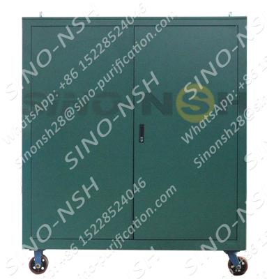 China Thermal Vacuum Transformer Oil Purifier Movable With Metal Enclosure for sale