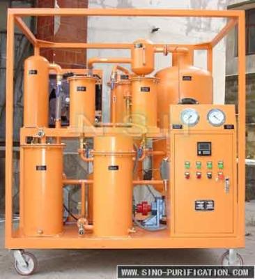 China 1800L/H LUBRICATING OIL PURIFIER EQUIPMENT | HIGH-EFFICIENCY OIL WATER SEPARATOR for sale