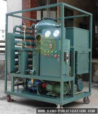 China 65KW Single-Stage Oil Filtering Machine: Vacuum Transformer Oil Purifier with 6000L/H Capacity for sale