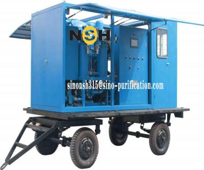 China 18000LPH de Regeneratiemachine van de transformatorolie met Aanhangwagen Te koop