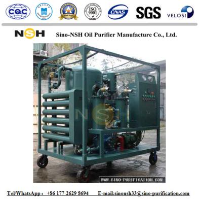 China 40Kw Dual-Stage Vacuum Transformer Oil Processing Unit, 3000L/H for sale