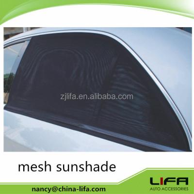 China Promotional Spandex Mesh Sunshade/Car Curtain/Car Mesh Sunshade for sale