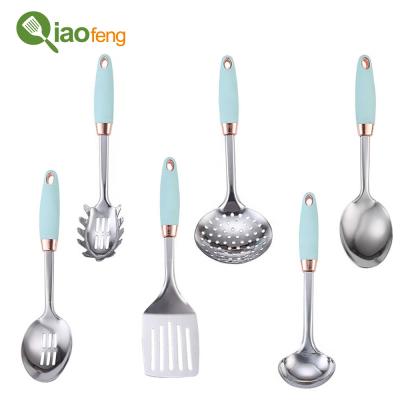 China Sustainable Kitchen Utensil Set Stainless Steel Cookware Set Of 6 for sale