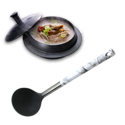 China Viable Marble Handle Cookware Nylon Soup Pouch for sale