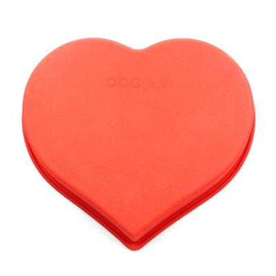 China Silicone Cake Mold Disposable Classic Heart Shaped Mold for sale