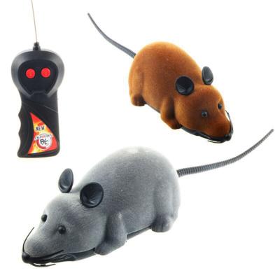 China Viable Two-Way Remote Control Interactive Remote Control Pet Toys Electric Simulation Mouse Cat Toys for sale