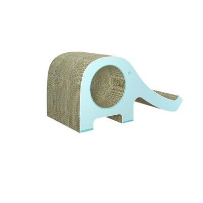 China Viable Manufactures Supply Cat Tree Scratcher Protector For Furniture Bed Cute Elephant Shape Durable Multifunctional Cat Scratcher for sale