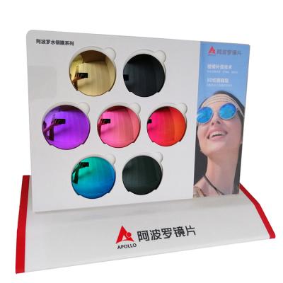 China Eco-Friendly Hot Selling POS Pop Up Counter Table Top Sunglasses Acrylic Lens Eyewear Products Display Stand for sale