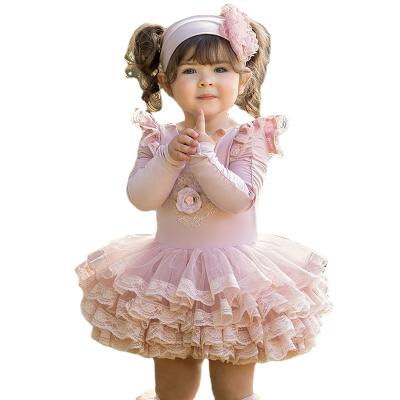 China Viable Wholesale Pink Tulle 2021 MINI Babies Tutu Dresses for sale