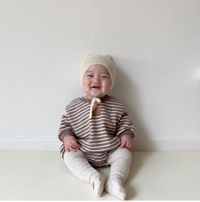 China IDS casual cotton long sleeve knitted solid china boy fall clothes baby sweater romper for sale