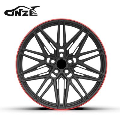 China 6061t6-aluminum alloy Multi Spoke Single Piece Universal Blanks Forged Wheels 20 Inch 5x108 5x112 Monoblok Forged Wheels for sale