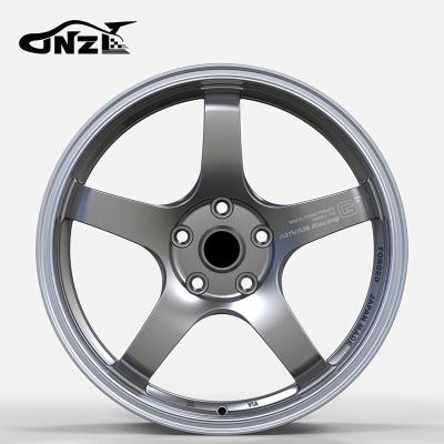 China 6061t6-aluminum alloy Wheel Parts Accessories 5x100 Wheels 5 Lugs 17 Inch 6061t6-Aluminum Alloy Monoblock Forged Wheels for sale