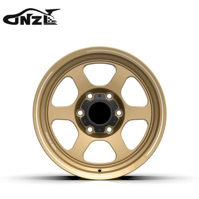 China 6061t6-aluminum alloy Professional Customization Bronze Forged Process Wheel Rim Deep Dish Offroad 17-20 Inch 5 Hole Wheel Rim for sale