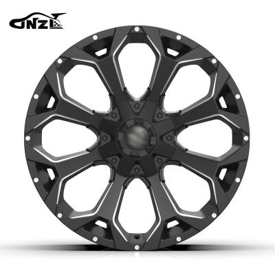 China 6061t6-aluminum alloy 5x150 Mesh Spoke Split R16-R24 Offroad Wheels 5 Lugs 6061-T6 Aluminum Alloy Forged Wheels for sale