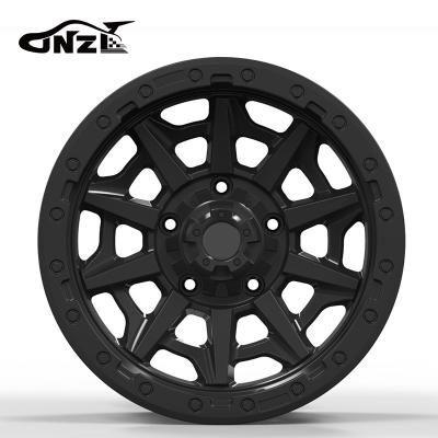 China 6061t6-aluminum alloy Custom Forged Wheels 6 Holes 6x139.7 5x114.3 Staggered Mesh Spoke Split Off-Road Car Alloy Wheel Rims for sale