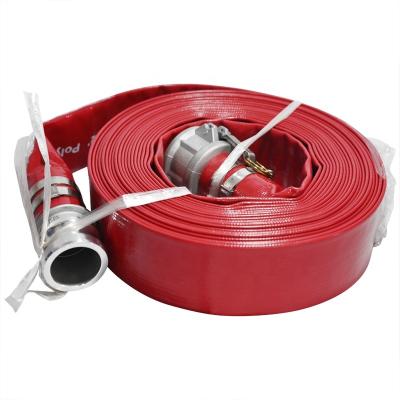 China Factory Large Diameter PVC Layflat Lightweight High Pressure Hose 3 Inch Best 6 Inch Discharge Water Hoses for sale