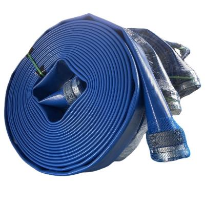 China High Temperature Resistance Tpu Layflat Hose Jet Hose Available TPU Layflat Irrigation Hose For Oil Transfer for sale