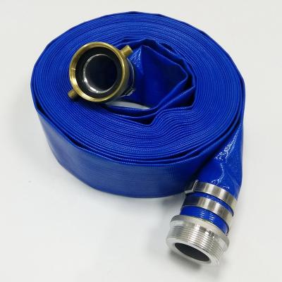 China High Temperature Resistance Agriculture Drip Irrigation Layflat Hose 1.5 Inch Lay Flat Water Hose for sale