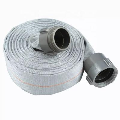 China Fire fighting emergency rescue lining layflat hose fire hose red cheap layflat hose for sale