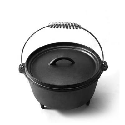 China Camping Pre-Seasoned Oven Outdoor Camping Dutch Cast Iron Cookware Sustainably Supply From China for sale