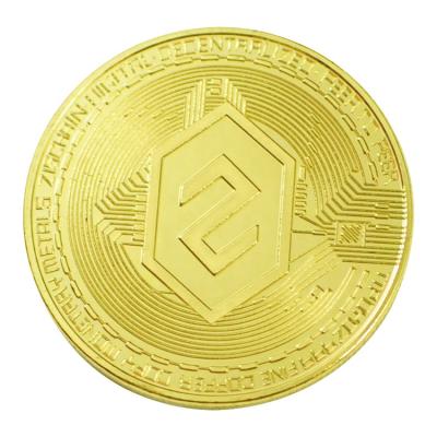 China Europe FS-Craft Amazon Top Sell Top Quality Metallization Bitcoin Coins Little Challenge Gold Coin for sale