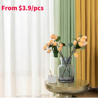 China Cheap Ready Made Blackout Shaoxing Polyester Insulated Living Room Wholesale Blackout Tssu Thermal InsulatCurtain Window Fabric For Living Room for sale