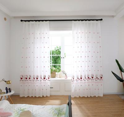 China Amazon Germany Blackout Hello Window Kitty Cloth Type Curtains For Home Hot Selling Soft Home Made Silk Kitchen And Bedroom for sale